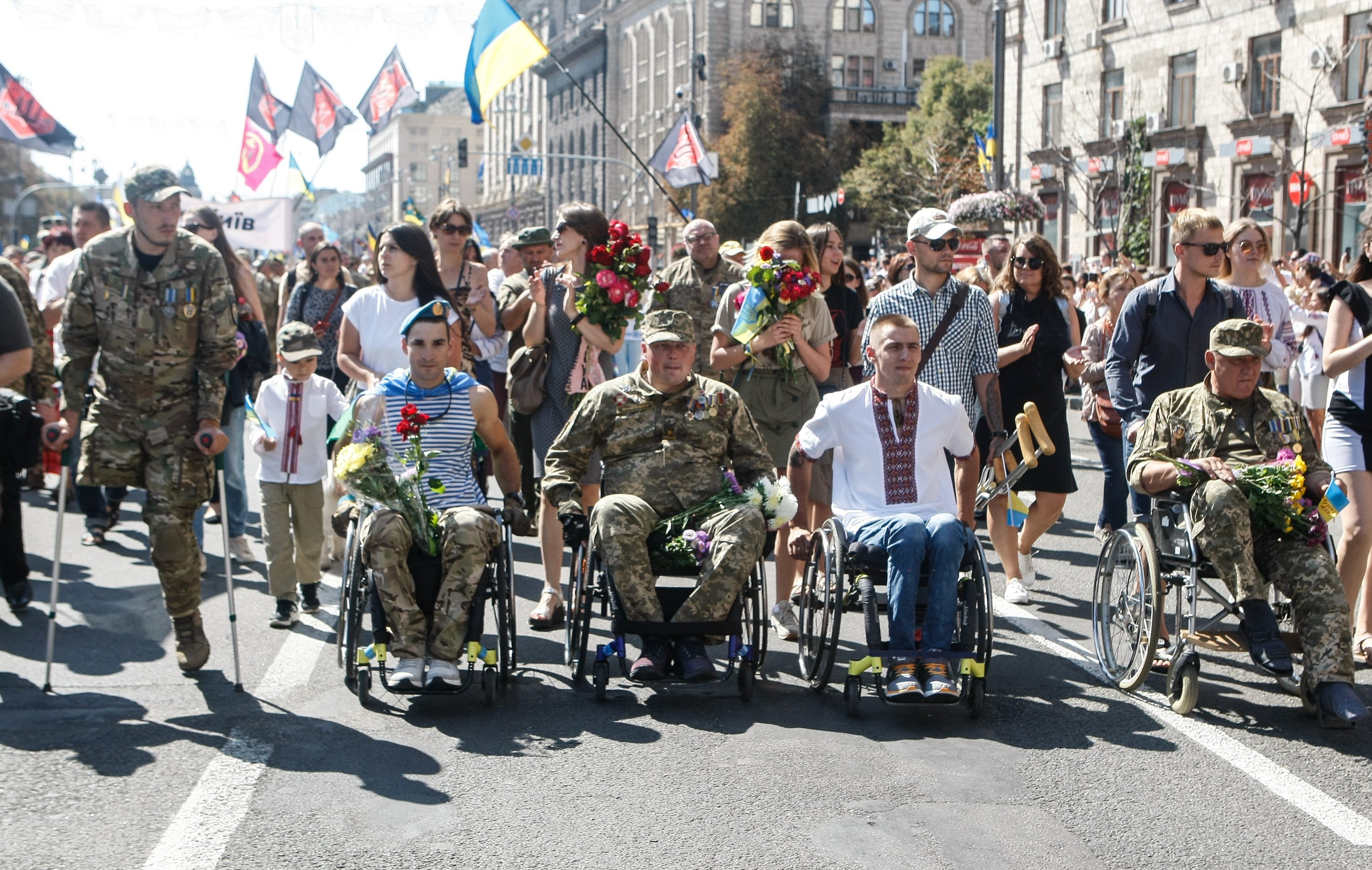 У столиці відбувся Марш ветеранів (Фото)