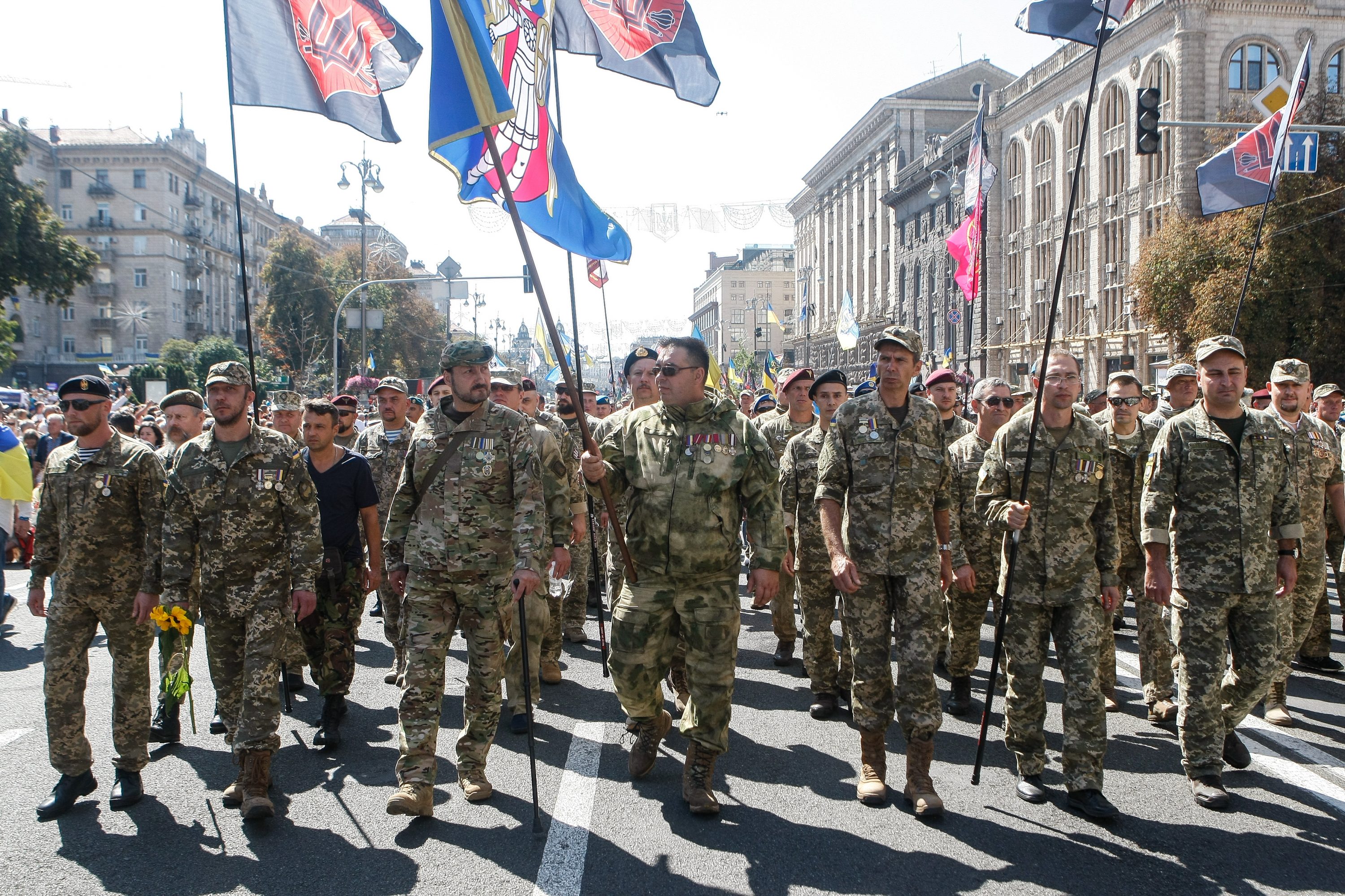 У столиці відбувся Марш ветеранів (Фото)