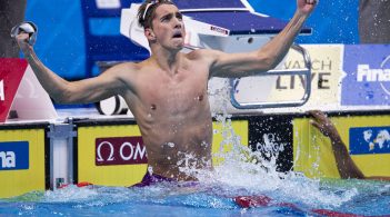 The Ukrainian won gold at the Junior World Swimming Championships