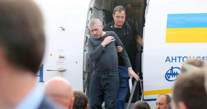 Eight freed Ukrainians are still at hospital, Klykh requires special medical assistance