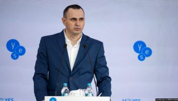 Сенцову вручили присуджену 2016 року Шевченківську премію