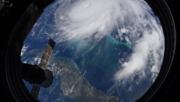 У NASA показали, який вигляд має ураган «Доріан» із космосу