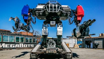 Компанія MegaBots виставила на продаж 15-тонного бойового робота