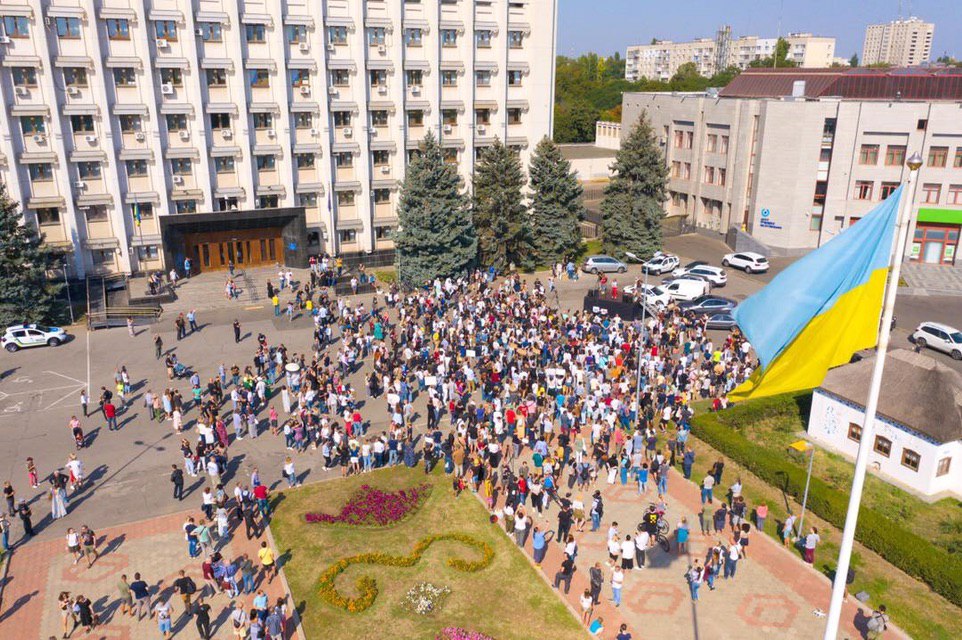 На мітинг за Ройтбурда вийшли понад 1000 одеситів