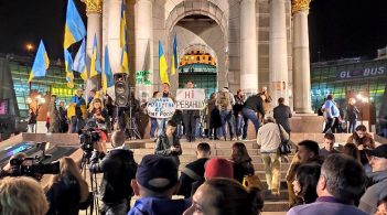 Українці протестують через погодження «формули Штайнмаєра»