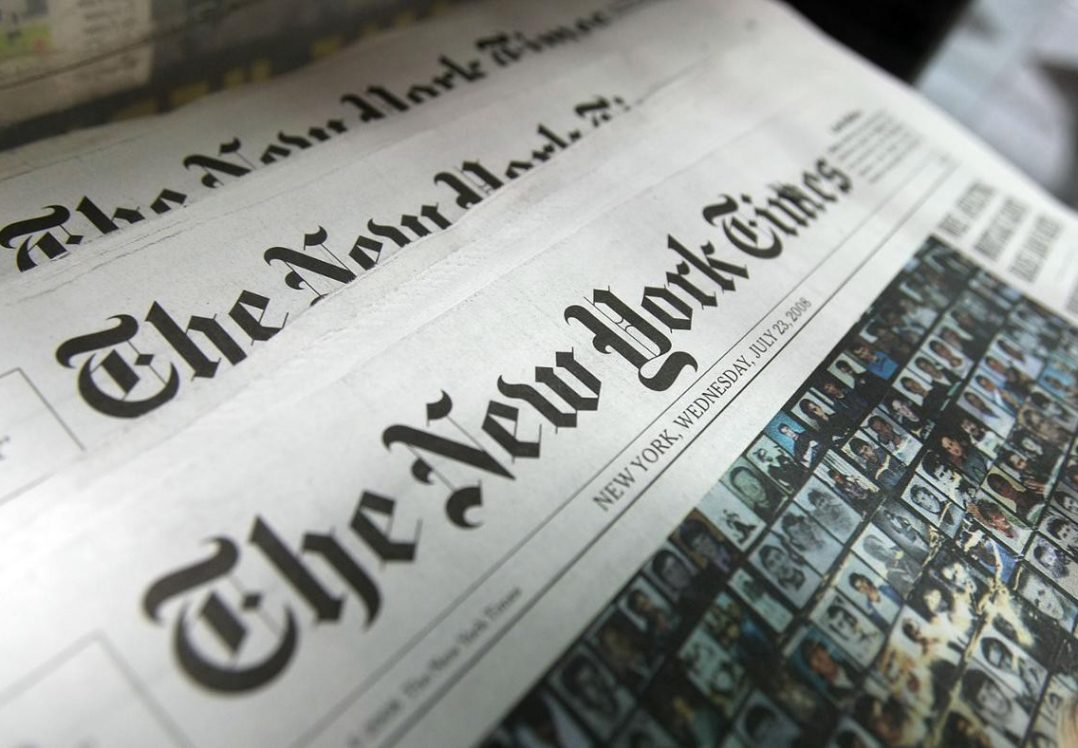 The New York Times офіційно почав писати Kyiv замість Kiev