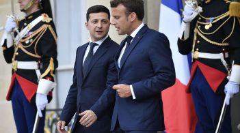 Зеленський завершив зустріч із Макроном