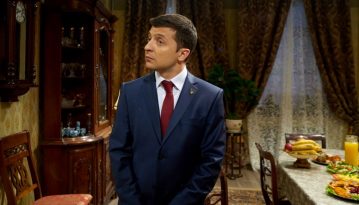 У Росії сьогодні розпочинається показ серіалу «Слуга народу» із Зеленським