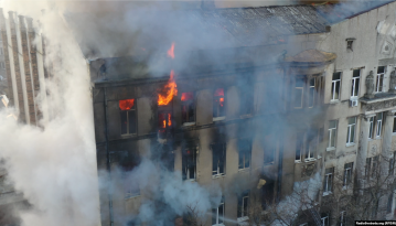 Через пожежу в Одесі втрачена бібліотека та цінні колекції