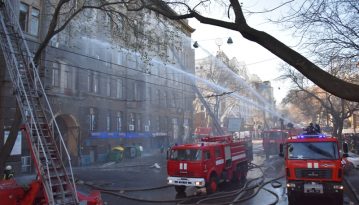 Пожежу в Одесі нарешті загасили