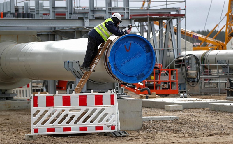 «Газпрому» залишилося добудувати 160 км «Північного потоку-2»