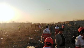 На сайті посольства України в Ірані зникла заява про те, що версія теракту або ракетної атаки унеможливлюється