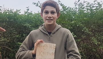 Школяр випадково відшукав стародавній візантійський надгробок