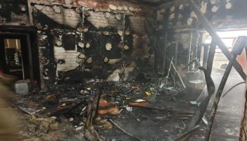 На Донеччині згорів волонтерський пункт парамедиків «Ангели Тайри»