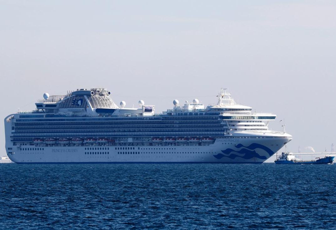Коронавірус виявили у другого українця на Diamond Princess, підтверджені 66 нових випадків хвороби