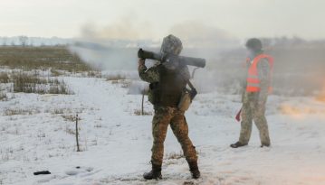 Бойовики з мінометів обстріляли українських військових під Талаківкою