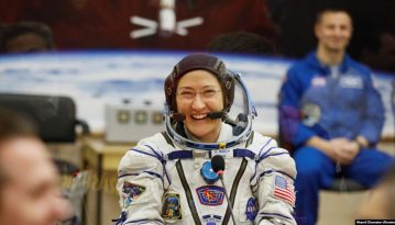 Американська астронавтка повернулася на Землю, пробувши у космосі рекордні 328 днів