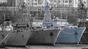 Журналісти виявили у Севастополі захоплений РФ український корабель «Черкаси»