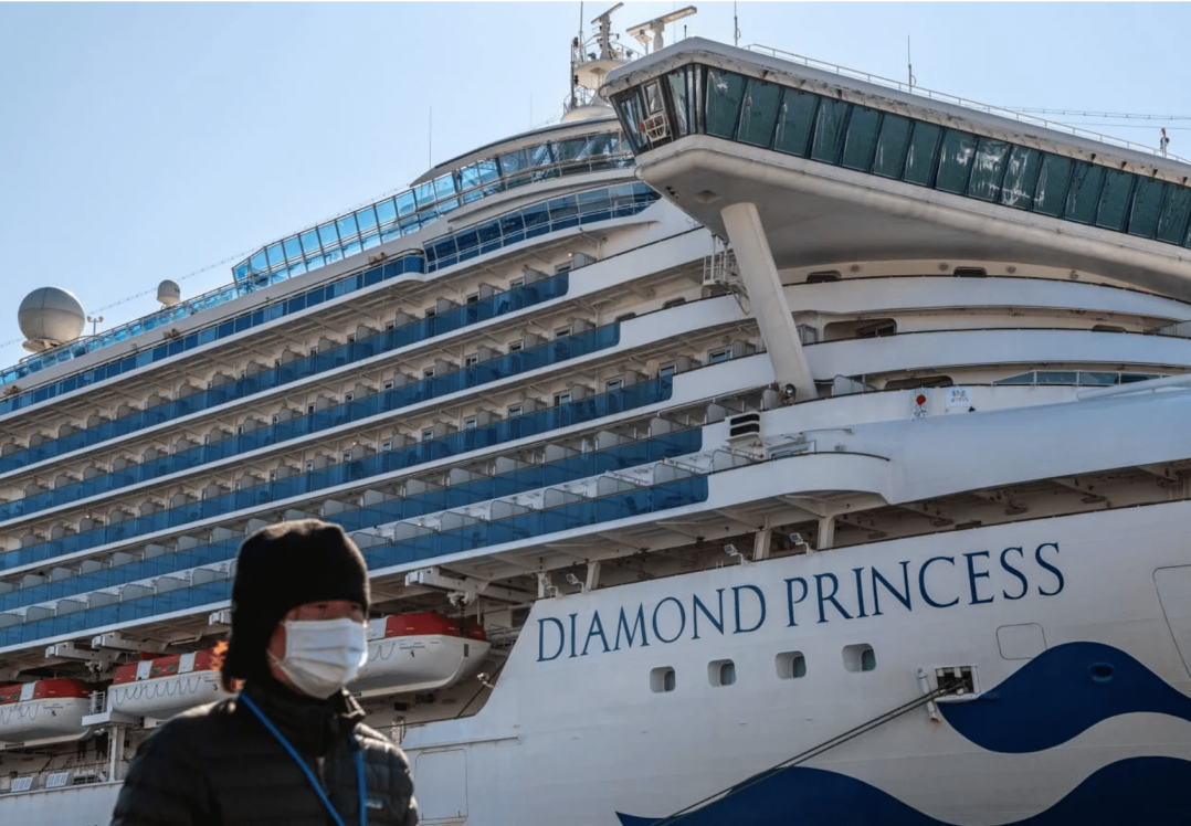 Влада Японії дозволила часткову евакуацію пасажирів Diamond Princess