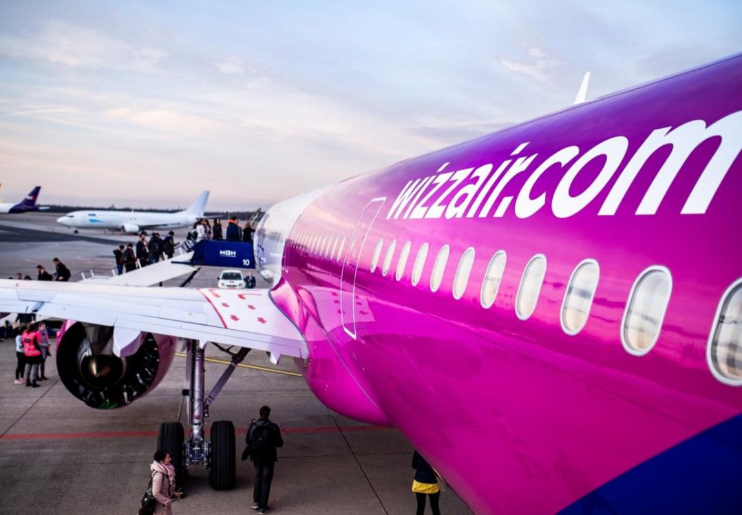 Wizz Air скасовує всі рейси до Італії та Ізраїлю через коронавірус