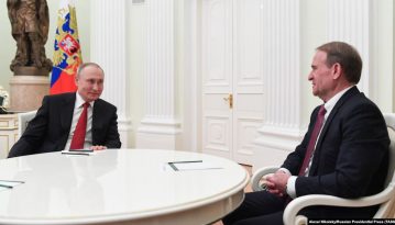 Депутати від ОПЗЖ на чолі з Медведчуком злітали в Москву до Путіна