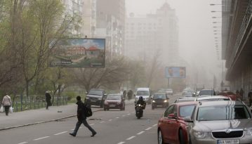 У Києві зараз фіксують найвищий рівень забрудення повітря у світі