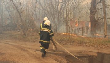 У Чорнобильській зоні ще тліють пеньки, але відкритого вогню немає