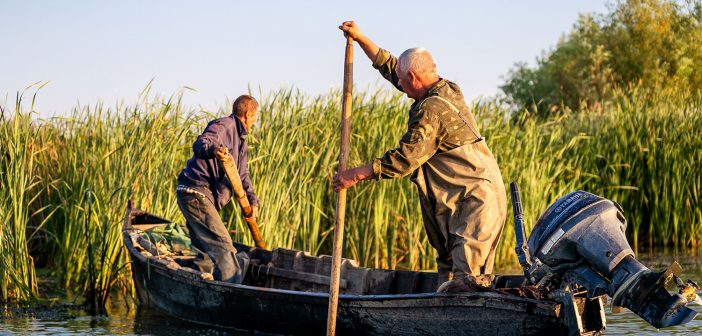 У дельті Дунаю. Рибалки Бессарабії